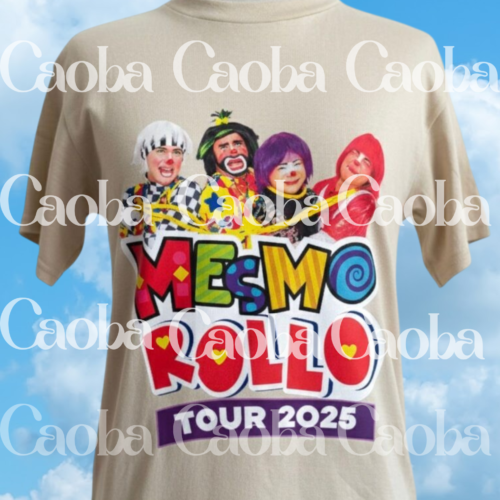 Playera Oficial del MesmoRollo Tour 2025