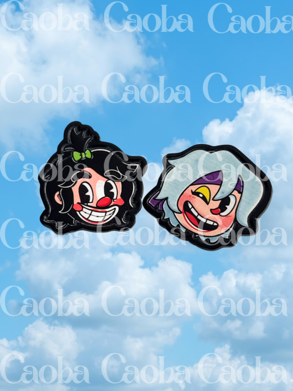 Pin Randy y Jaivo