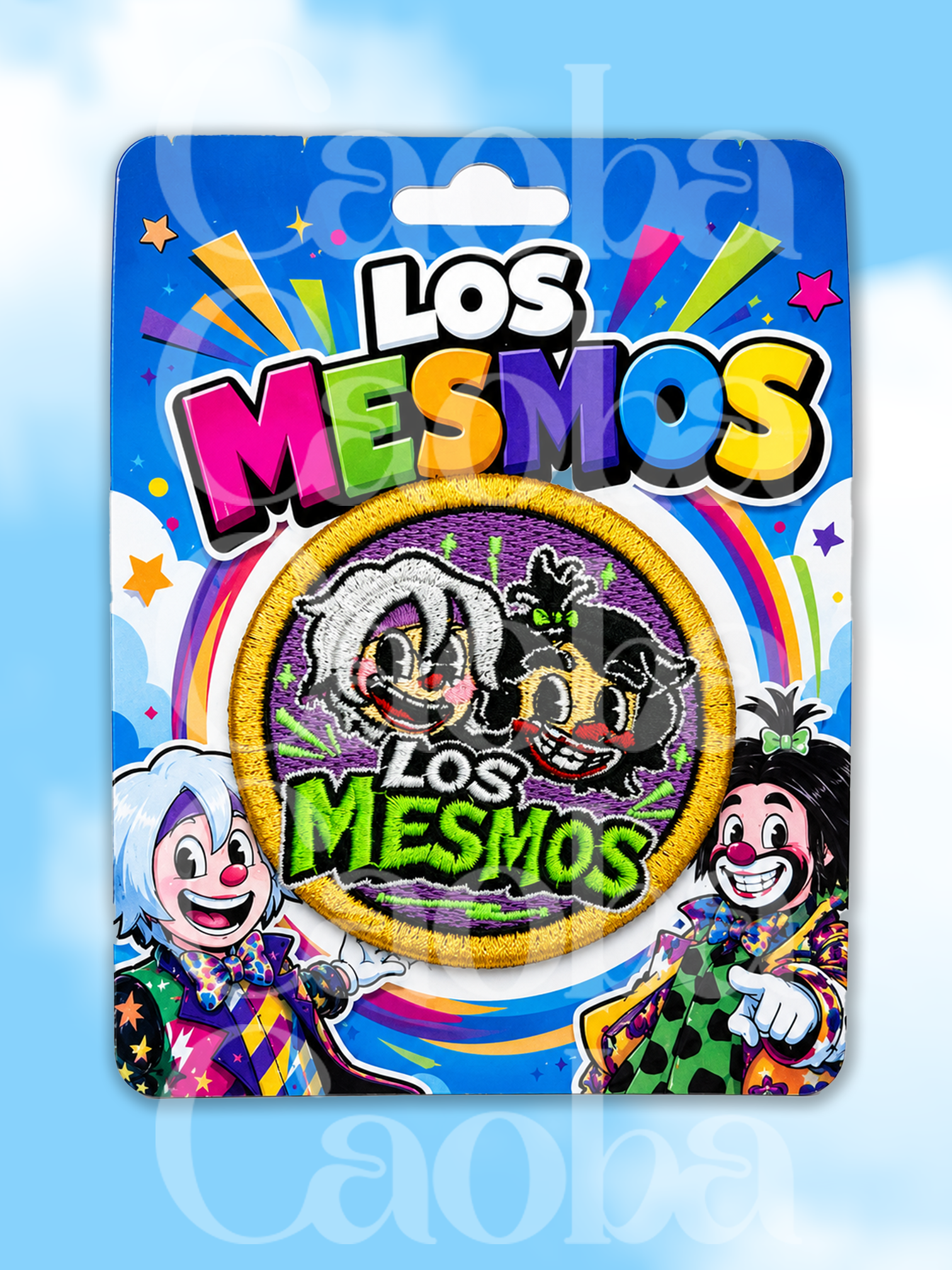 Imán Bordado Los Mesmos | Merch Oficial
