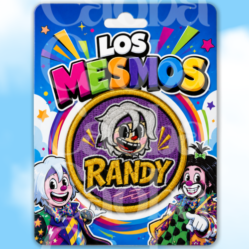 iman-bordado-randy Imán bordado de Randy, Los Mesmos Show