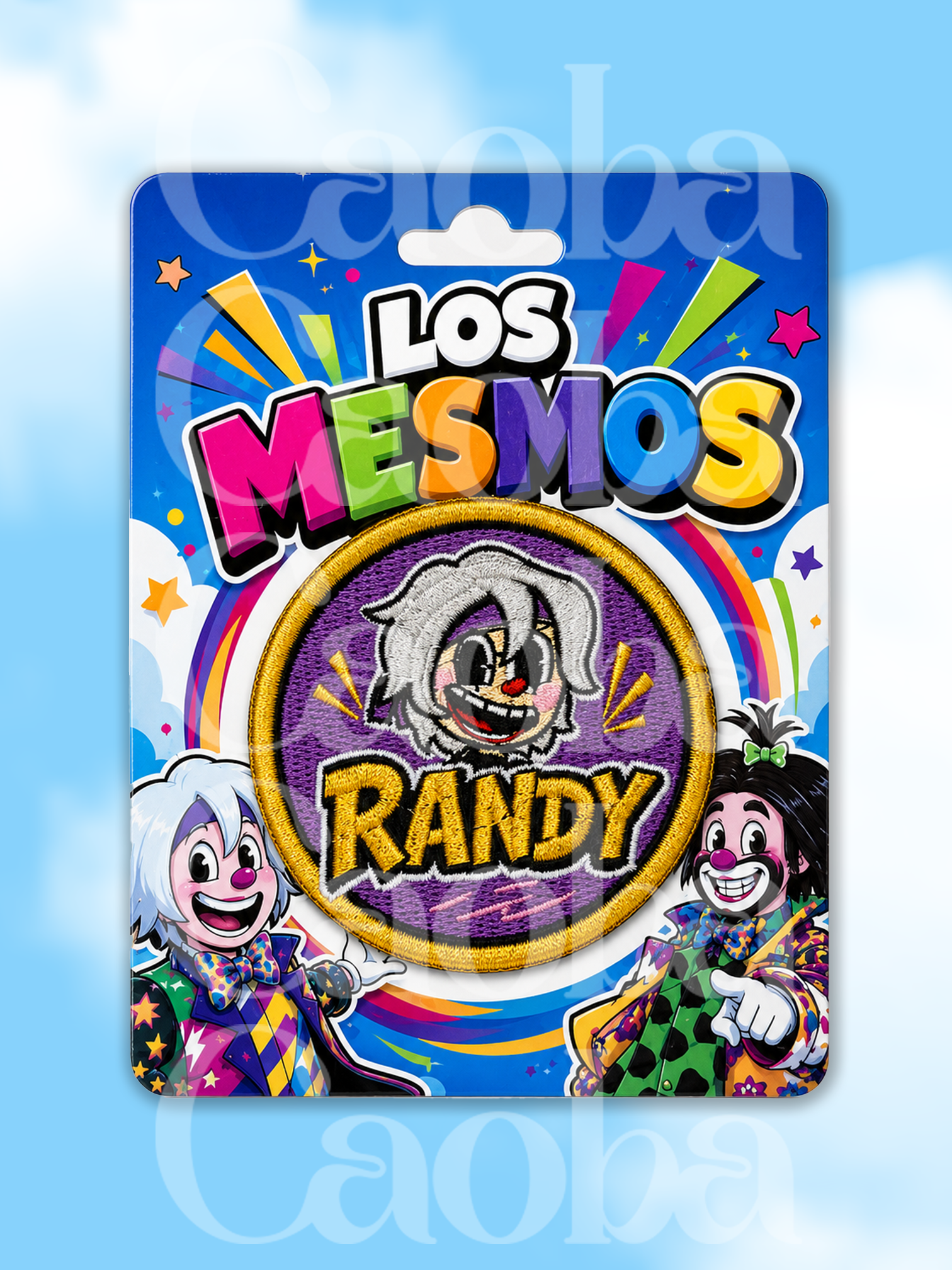 Imán Bordado Randy – Los Mesmos Show | Merch Oficial