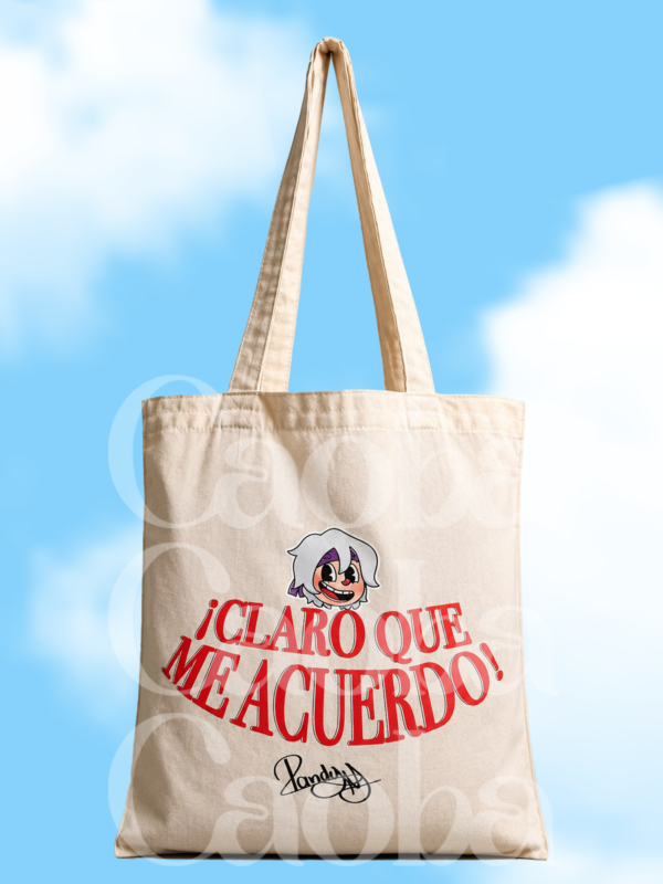 tote-bag-randy Tote bag de Randy con frase "¡Claro que me acuerdo!", Los Mesmos Show